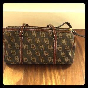 Dooney and Burke signature duffle